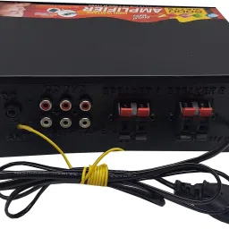 kaxtang ABSTRACT DJ REMIX 1002 VERSION WITH BETTER SOUND QUALITY NEW SERIES DJ remix Amplifier Modify chasis Bluetooth Full Black Digital Stereo Amplifier BT/ USB//SD Card /FM /AUX 60 W AV Power Amplifier (Black) 60 W AV Power Amplifier image 4