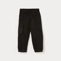 Juniors by Lifestyle Baby Boys Black Joggers-image-9