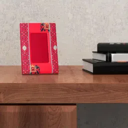 SEJ by Nisha Gupta Red Wooden Photo Frame-35