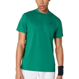 Asics Green Regular Fit Sports T-Shirt-picture-11