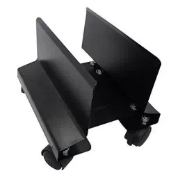 Implemental CPU Trolley Stand with Castor Wheels Metal Black for Home, Office, 84254 (Pack of 3)-12