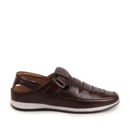 Fausto Men's Brown Fisherman Sandals-picture-23