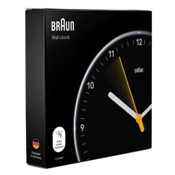 Braun Black Digital Alarm Clock With Snooze & Negative LCD Display image 5