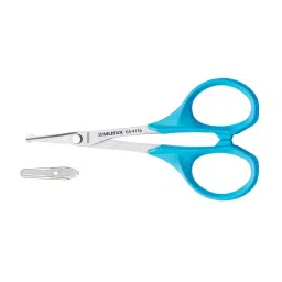 MUNIX 91 mm Round Tip Stainless Steel Scissor Assorted with Safety Cover, GS- 4136-image-22