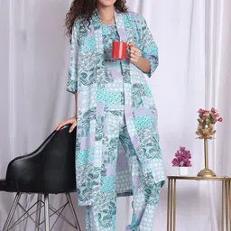 ETC Women Floral Printed Night suit-image-83