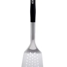 Bergner Master Pro Stainless Steel Slotted Turner (Black)-41