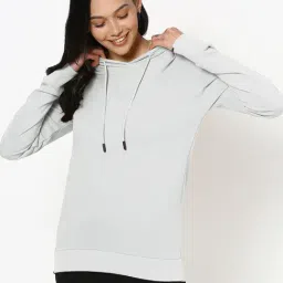 Bewakoof Grey Relaxed Fit Hoodie-image-86