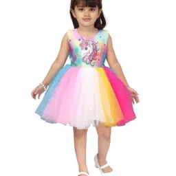 Aarika Kids Multicolor Printed Frock-image-15