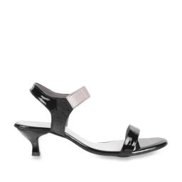 Metro Women's Black Ankle Strap Stilettos-image-43