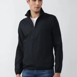 Peter England Casuals Black Regular Fit Jacket-picture-38