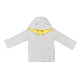 H by Hamleys Infants Boys Grey Textured Full Sleeves Sweatshirt-image-93