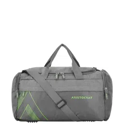 Aristocrat Grey Small Duffle Bag-36