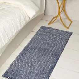 Saral Home Grey Polyester Runner-5