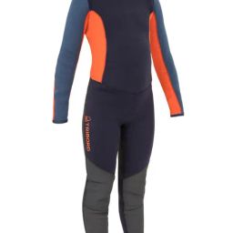 TRIBORD By Decathlon Kids Asphalt Blue Neoprene Suit-image-13