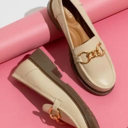 Inc.5 Women's Cream Casual Loafers-image-76