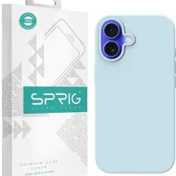 Sprig Back Cover for iPhone 16 Plus (Blue)-picture-37