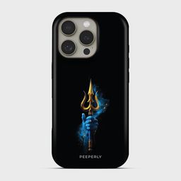 PEEPERLY Women iPhone 13 Trishul Quirky Impact Resistant Crystal Back Case-picture-31