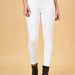 SF Jeans by Pantaloons White High Rise Jeans-image-54
