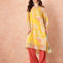 all about you Paisley Printed Layered Kurta-picture-30