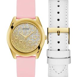 Guess U1416L3M G Mix Silver Analog Watch for Women With Strap-picture-42