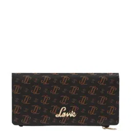 Lavie Choco Logo Bi-Fold Wallet for Women-image-5