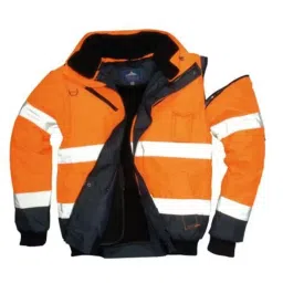 RS PRO Orange Men Hi Vis Bomber Jacket, XL Model No 9186018-image-83