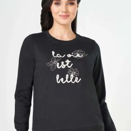 Honey By Pantaloons Moonless Night Cotton Relaxed Fit Sweatshirt-43