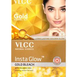 VLCC Gold Facial Kit & Insta Glow Gold Bleach Combo-66