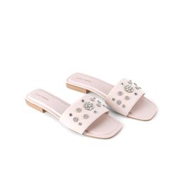 Lino Perros Women Embellished Open Toe Flats-87