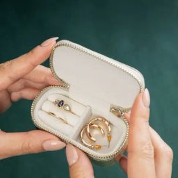 Accessorize London Silver Solid Jewellery Box-image-38