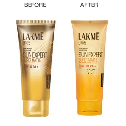 Lakme Set of 2 Matte Sunscreen SPF 30 PA++ Niacinamide with UVA/B Protection - 50 ml each image 4