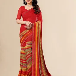 Moda Rapido Ethnic Motifs Printed Beads and Stones Saree-picture-20