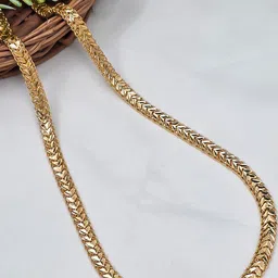 Talish Copper Gold-Plated Daily Wear Chain-image-11