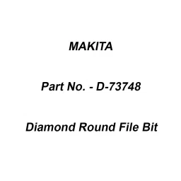 Makita Diamond Round File Bit Size 4 mm, Part No D-73748-34