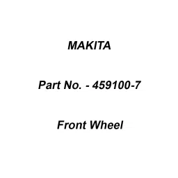 Makita Front Wheel Suitable For DLM431, Part No 459100-7-image-68