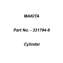 Makita Cylinder Size 25 mm Suitable For HR3200C, Part No 331794-9-27