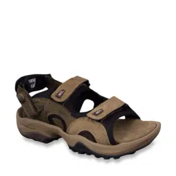 Woodland Men's Khaki Floater Sandals-picture-14