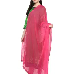 Dupatta Bazaar Pink Dupatta-picture-16