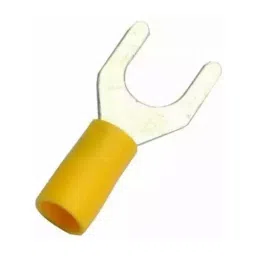 IBCab 1.5 to 3.5 Sq. mm Fork Terminal Tinned Copper Insulated, RSI-7926, Assorted Color (Pack of 200) image 1