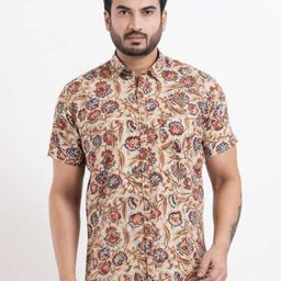 Kartikeya Jaipur Men Classic Slim Fit Opaque Printed Casual Shirt-image-91