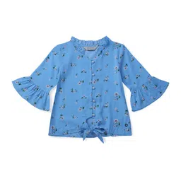 Gini and Jony Cotton Floral Print Top-image-97