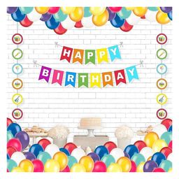 Untumble Multicolor Decoration Foil Kit for Birthday Party Decorations- Pack of 24-image-26