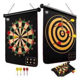 Domenico Magnetic Toys For Kids Dual Sided Magnetic Dart Board Game With 4 Free Magnetic Darts Magnetic Game For Kids Adults - Multicolor-21