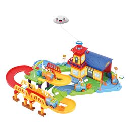NEGOCIO Projector Light Battery Operated Classic Funny Track Plastic Electric Train Children Track Toy- PACK OF1  - COLOR MAY VARY-16