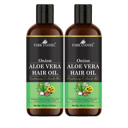 Park Daniel Set Of 2 Onion Aloevera Hair Oil - 100 ml Each-11