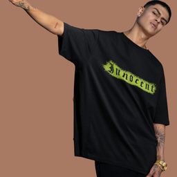 Broke Memers Men Graphic Printed Round Neck Cotton Oversized T-shirt-image-30