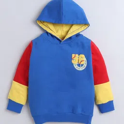 BUMZEE Boys Printed Hooded Sweatshirt-41