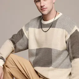 The Roadster Life Co. Self Checked Pullover-picture-0