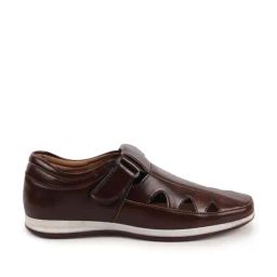 Fausto Men's Brown Fisherman Sandals-picture-38