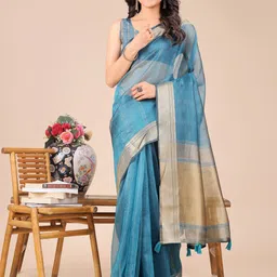 Pandadi Saree Woven Design Zari Sarees-image-21
